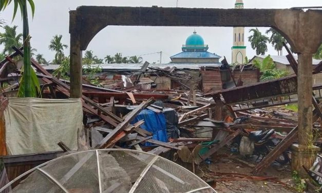 Bayi Berusia Empat Bulan Menjadi Korban Angin Kencang di Indragiri Hilir