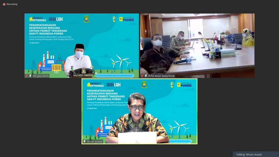 Anak Usaha PLN Gandeng Pemkot Tangerang Sulap Sampah Jadi Bahan Bakar PLTU