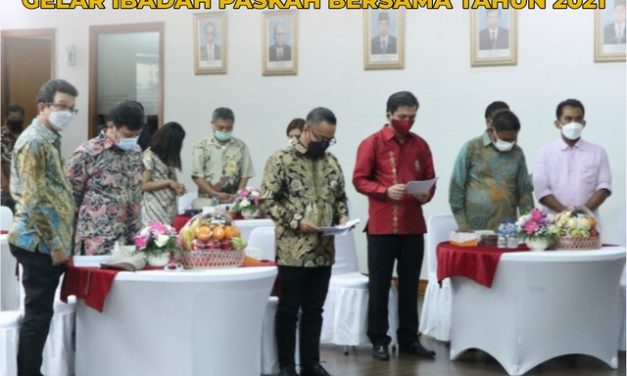 Kementerian ATR/BPN Gelar Ibadah Paskah Bersama Tahun 2021