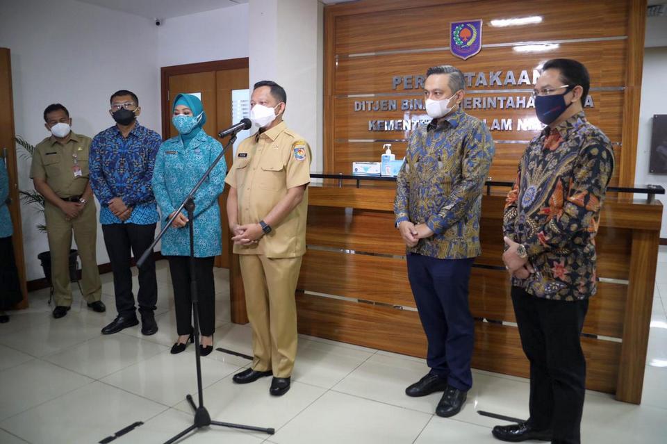 Mendagri Minta Seluruh Jajaran Kemendagri Dukung TP-PKK