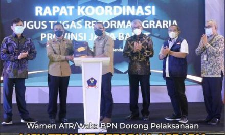 Wamen ATR/Waka BPN Dorong Pelaksanaan 4 Isu Terkait Reforma Agraria di Rakor GTRA Jawa Barat