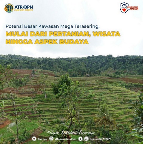 Potensi Besar Kawasan Mega Terasering, Mulai dari Pertanian, Wisata hingga Aspek Budaya