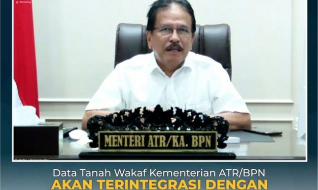 Data Tanah Wakaf Kementerian ATR/BPN Akan Terintegrasi dengan Sistem Informasi Wakaf Kemenag