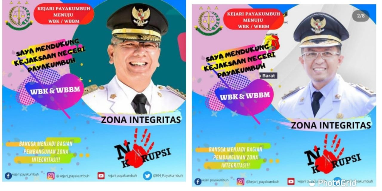 Pemko Payakumbuh Dukung Penuh Kejari Payakumbuh Wujudkan Pembangunan ZI Menuju WBK/WBBM
