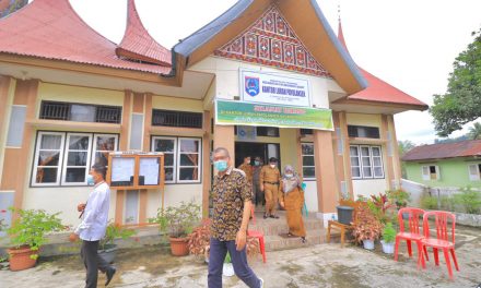 Wali Kota Payakumbuh Bersama Satgas Penanganan Covid-19 Laksanakan Sidak Ke Kelurahan