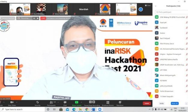 BNPB Launching inaRISK Hackathon Fest 2021
