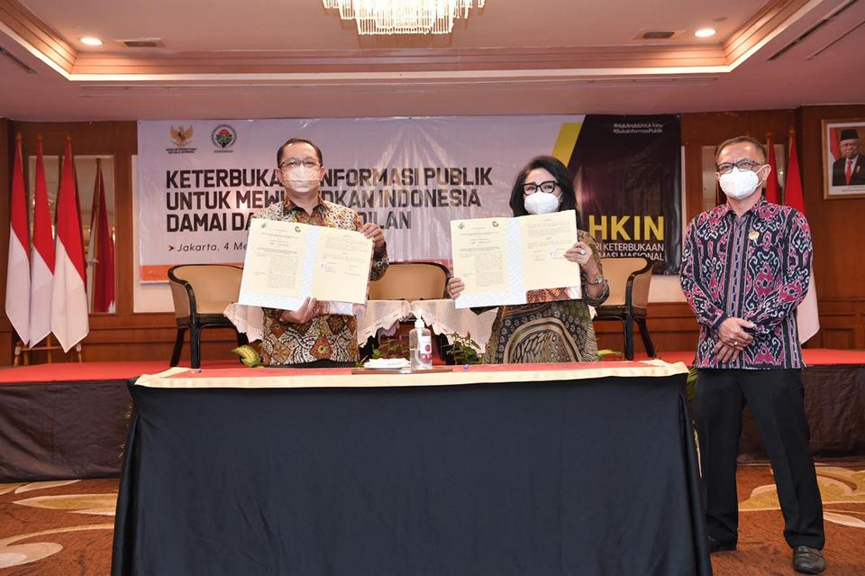 Kemendes PDTT dan KIP Jalin Kerjasama Keterbukaan Informasi Publik di Desa
