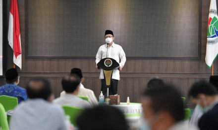 Sekjen Kemendes PDTT Ingatkan Pegawai Tidak Mudik Saat Rapat Sinkronisasi Program