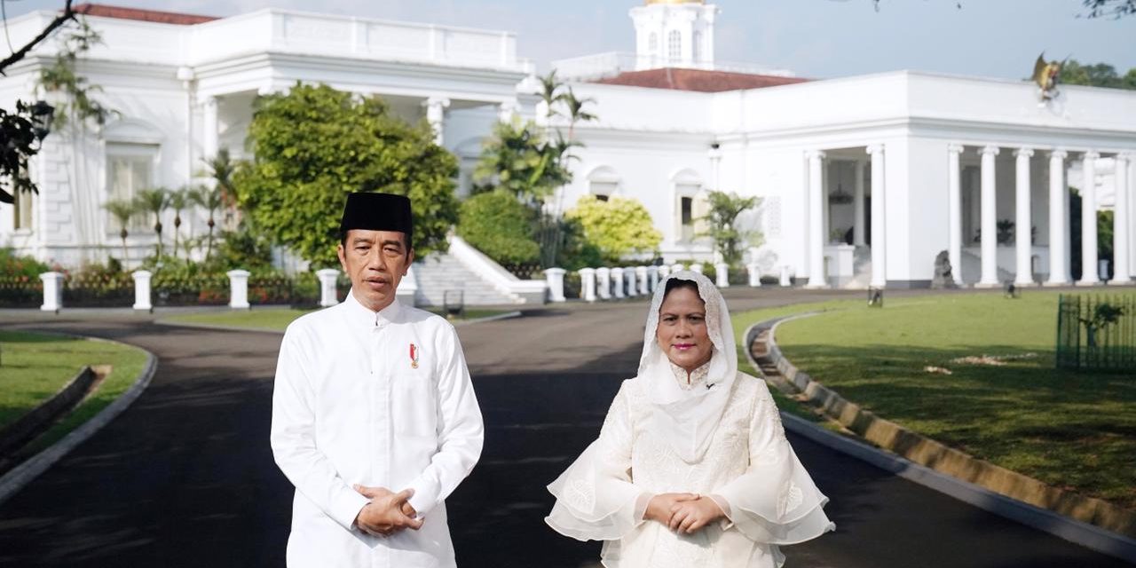 Presiden Jokowi dan Ibu Negara Sampaikan Ucapan Hari Raya Idulfitri 1442 H