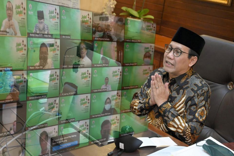 Ini Pesan Gus Menteri Dalam Halalbilhalal Kemendes PDTT