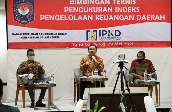Badan Litbang Kemendagri Selenggarakan Bimbingan Teknis Pengukuran Indeks Pengelolaan Keuangan Daerah
