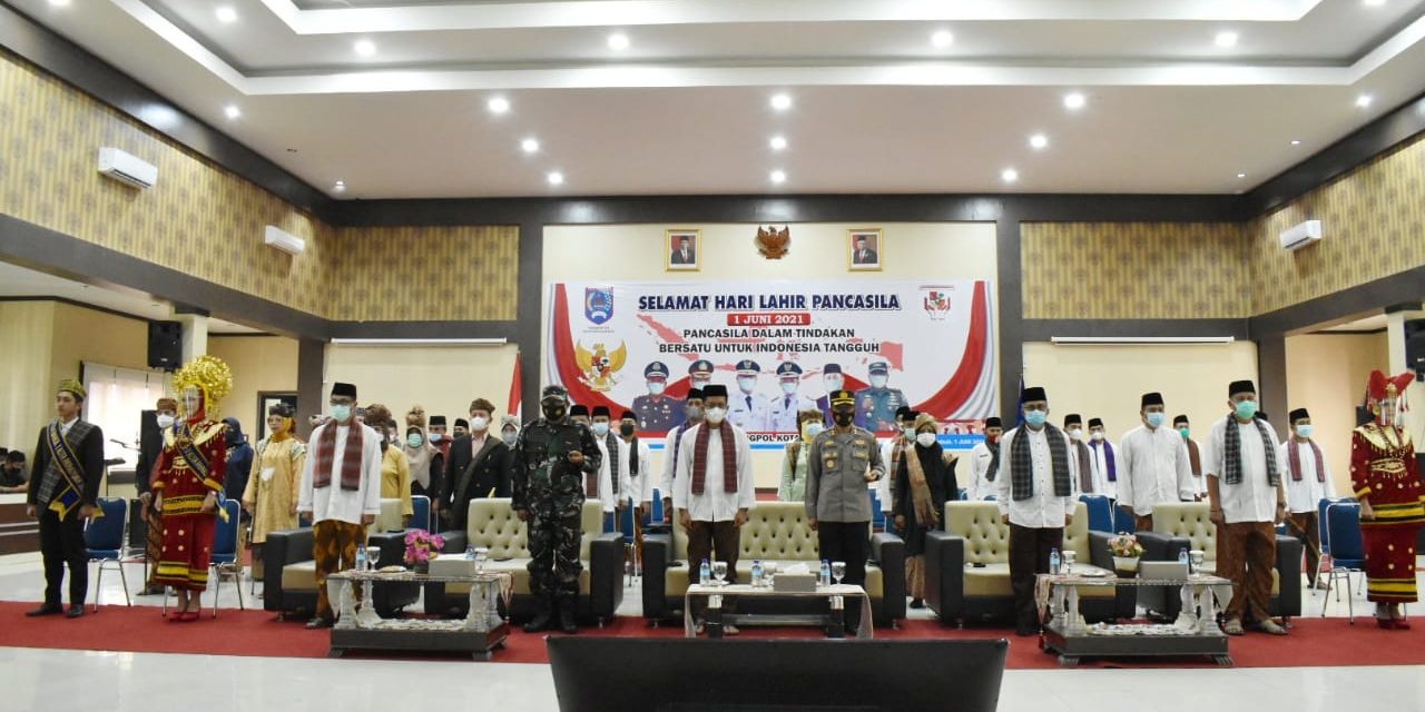 Pemerintah Kota Payakumbuh Ikuti Upacara Hari Lahir Pancasila Yang Dilaksanakan Secara Virtual Reality