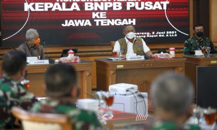 Lonjakan Kasus COVID-19 di Jateng, Begini Laporan Gubernur Kepada Ketua Satgas Ganip Warsito