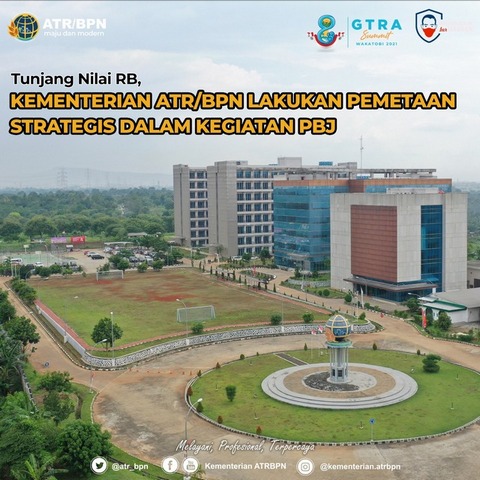Tunjang Nilai RB, Kementerian ATR/BPN Lakukan Pemetaan Strategis Dalam Kegiatan PBJ