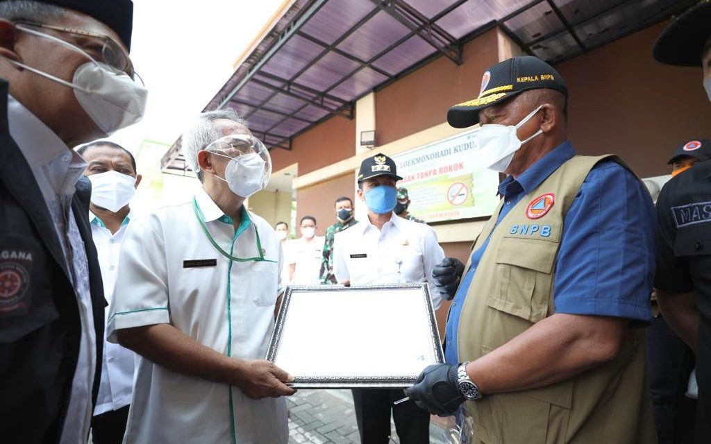 Tinjau RSUD Lukmonohadi Kudus, Ketua Satgas Minta Manajemen Penanganan Pasien COVID-19 Dibenahi