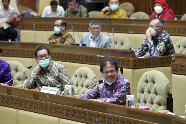 Menteri ATR/Kepala BPN Laporkan Capaian Program Prioritas Kepada Komisi II DPR RI