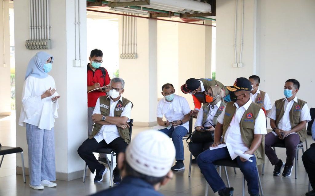 Dukung Fasilitas Isolasi Pasien Covid-19, Satgas Bantu 500 Velbed Rusun Nagrak