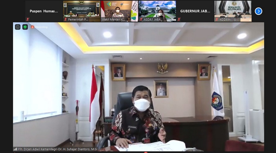 Posko Desa/Kelurahan Diharapkan Menjadi Ujung Tombak Penanganan Pandemi Covid-19