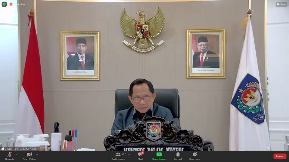 PPKM Mikro Kembali Diperpanjang, Mendagri Ingatkan Masyarakat Tak Lelah dan Tak Lengah Terapkan 5M
