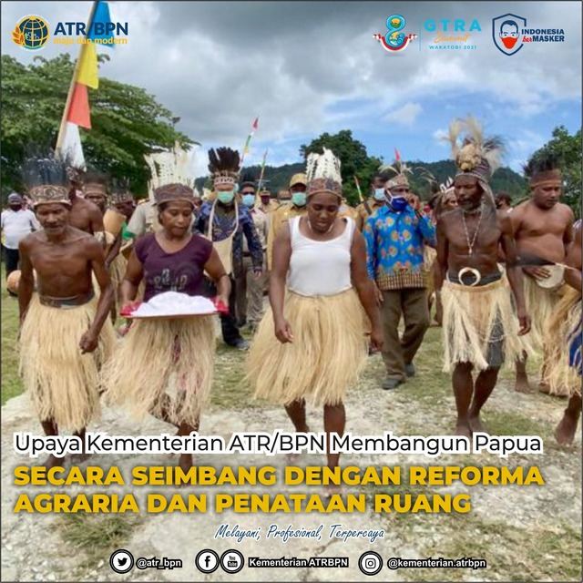 Wakil Menteri ATR/Wakil Kepala BPN: Utamakan Pemetaan Kontekstual Papua