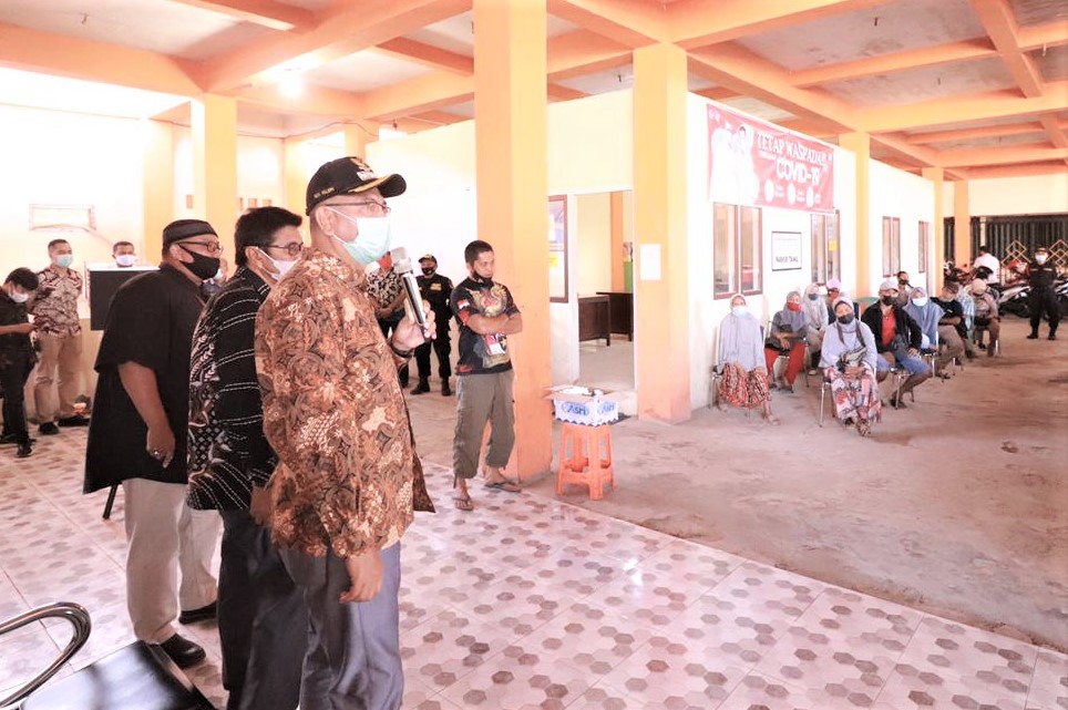 Wali Kota Payakumbuh Riza Falepi Tinjau Langsung Pelaksaan Gebyar Vaksinasi