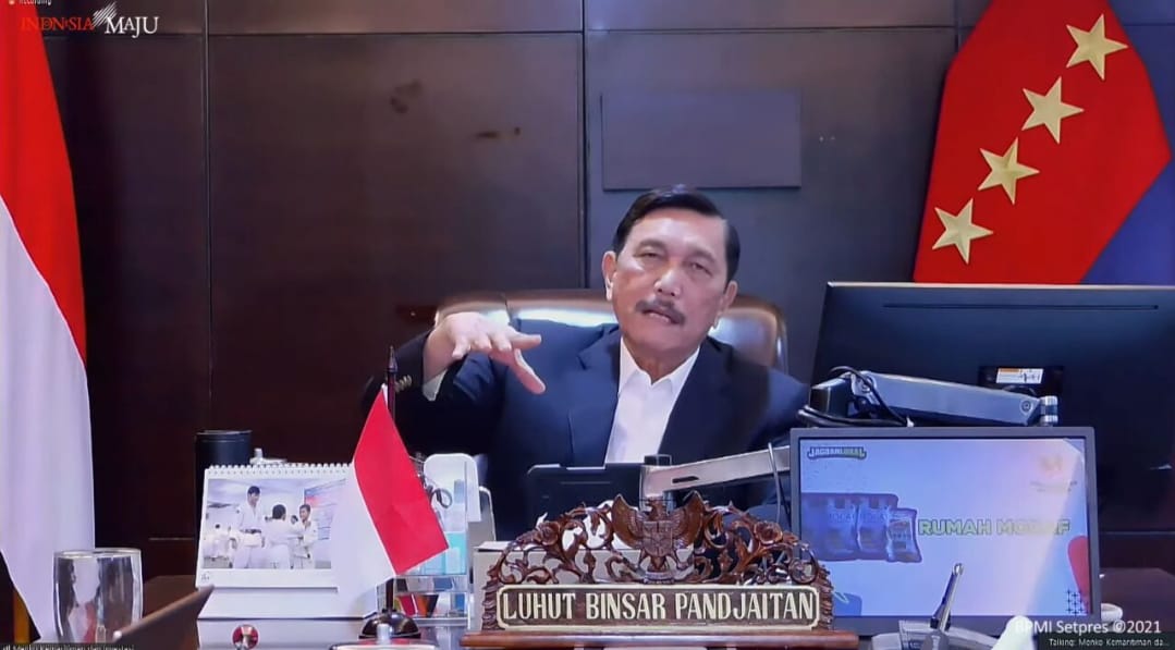 Pantau PPKM Darurat, Luhut: Mobilitas dan Aktivitas Masyarakat Perlahan Turun