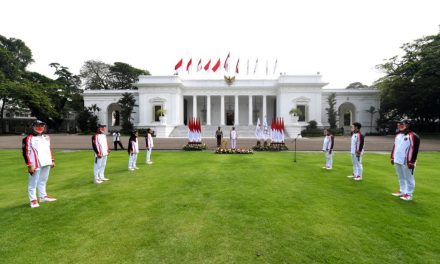 Presiden Jokowi Lepas Kontingen Indonesia ke Olimpiade Tokyo
