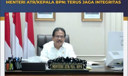 Tutup Pelatihan Kepemimpinan Administrator dan Pengawas, Menteri ATR/Kepala BPN: Terus Jaga Integritas