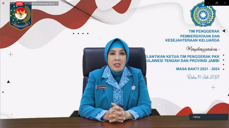 Program Kerja TP-PKK Daerah Diharapkan Sinergi dengan Program Pemerintah Daerah