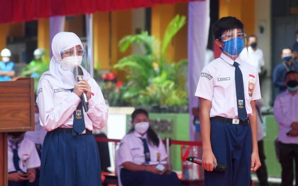 Saat Para Pelajar Ungkapkan Kerinduan Sekolah Tatap Muka kepada Presiden