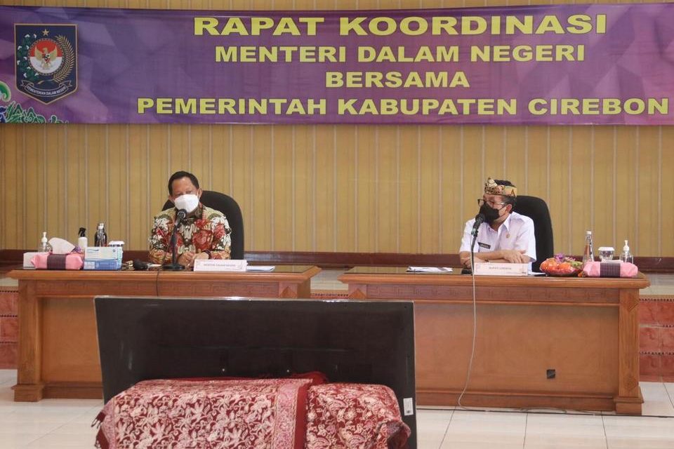 Mendagri Minta Pemkab Cirebon Segera Tingkatkan Realisasi Belanja APBD