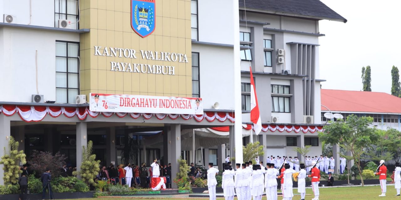 Peringatan HUT RI Ke 76 Berlangsung Khidmat Di Payakumbuh