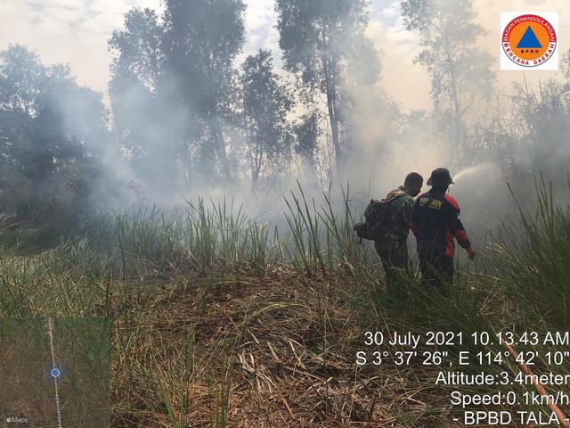 Karhutla di Desa Silalahi 3 Berhasil Dipadamkan Satgas Gabungan