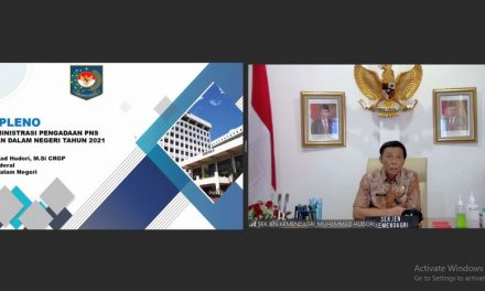 Kemendagri Gelar Rapat Pleno Hasil Seleksi Administrasi Pengadaan PNS Kemendagri Tahun 2021