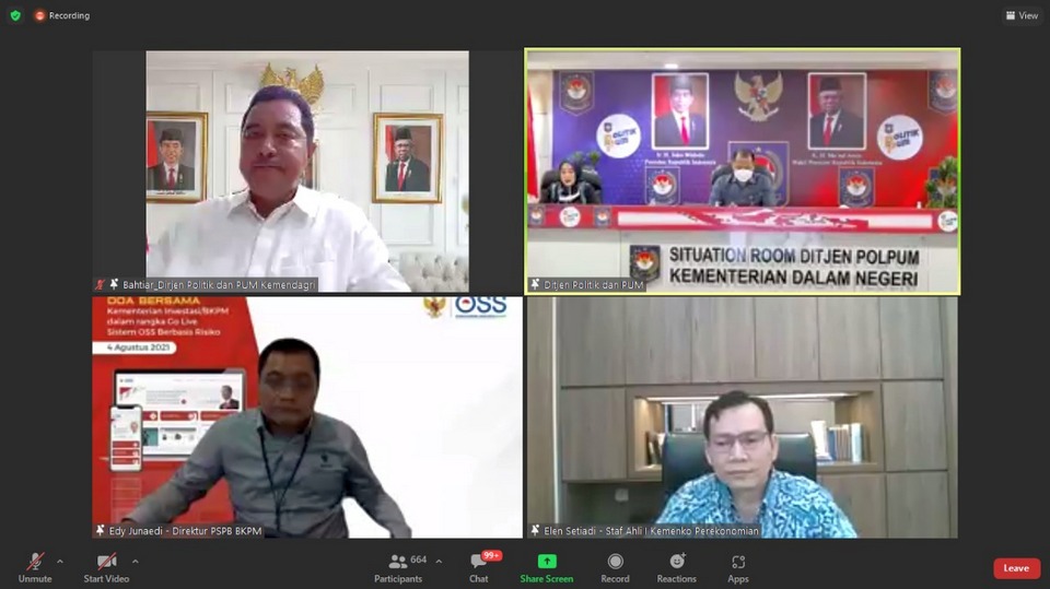 Kemendagri Terus Bangun Pemahaman Daerah soal UU Cipta Kerja