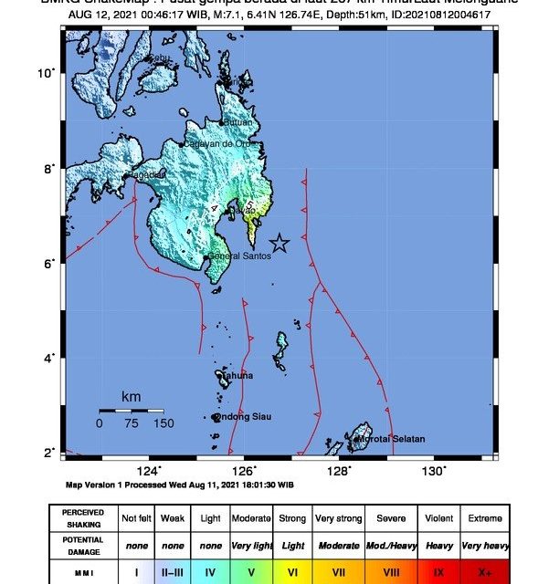 Warga Kepulauan Talaud Tak Panik Saat Gempa M7,1 Terjadi