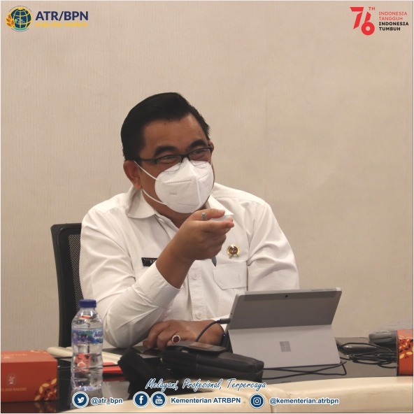 Bangun Sistem Pengendalian Internal, Kementerian ATR/BPN Susun Implementasi Manajemen Risiko