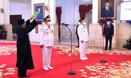 Presiden Lantik Gubernur dan Wakil Gubernur Kalimantan Selatan Masa Jabatan 2021-2024
