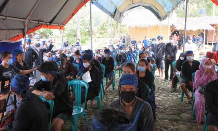 Masyarakat Baduy Antusias,  Layanan Diperpanjang 1 Bulan Di Kantor Desa