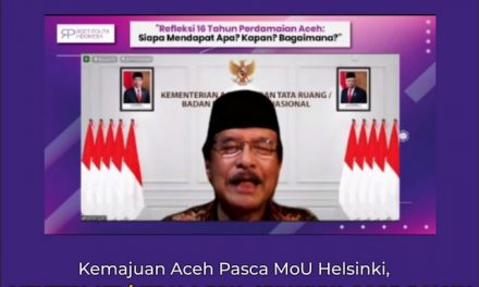 Kemajuan Aceh Pasca MoU Helsinki, Sofyan A. Djalil: Kuncinya Adalah Konsistensi dalam Good Policy
