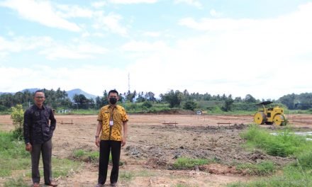 Lapangan Sepak Bola Berstandar Nasional Di Payakumbuh Telah 30 Persen Dikerjakan