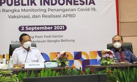 Mendagri Turun Langsung Monitor Penanganan Covid-19 di Provinsi Babel