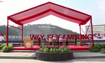 Presiden Resmikan Bendungan Way Sekampung