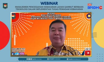 BPSDM Kemendagri Gelar Webinar Manajemen Kebakaran Lahan Gambut Berbasis Teknologi