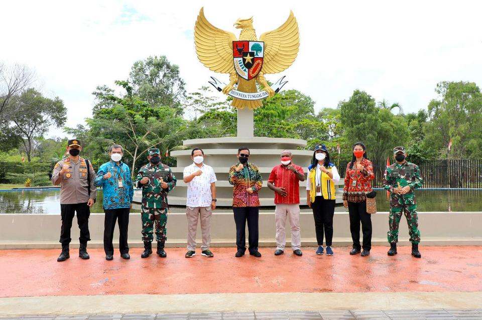 BNPP, Kementerian/Lembaga Bersama Pemda Diminta Majukan Perekonomian di Kawasan Perbatasan Sota
