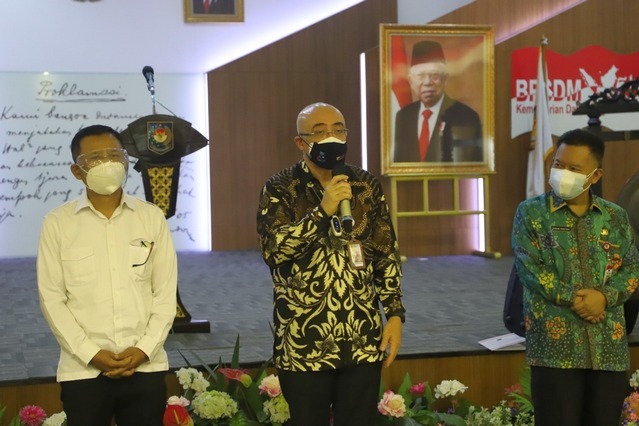 BKN Apresiasi Penerapan Protokol Kesehatan pada Pelaksanaan SKD di Kemendagri