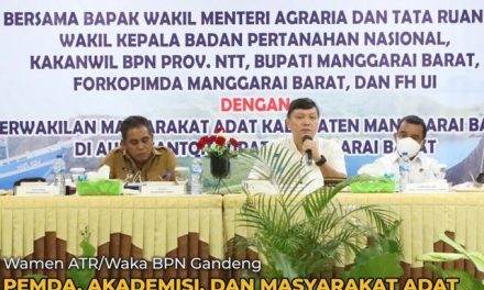 Wamen ATR/Waka BPN Gandeng Pemda, Akademisi, dan Masyarakat Adat Bekerja Sama Tuntaskan Masalah Pertanahan di Labuan Bajo