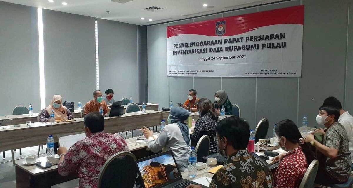 Kemendagri Gelar Rapat Persiapan Inventarisasi Data Rupa Bumi Pulau