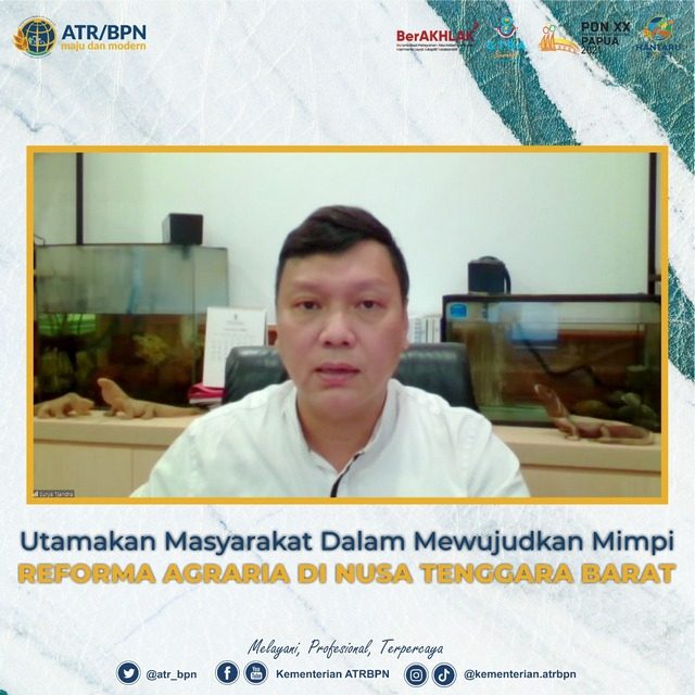 Utamakan Masyarakat dalam Mewujudkan Mimpi Reforma Agraria di Nusa Tenggara Barat