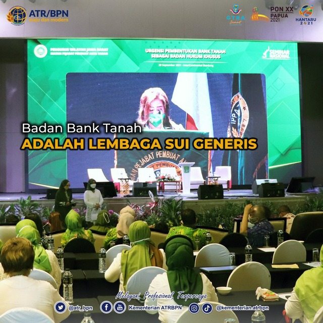 Badan Bank Tanah adalah Lembaga Sui Generis